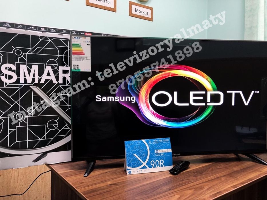 Новый SMART телевизор 43” (109 см) с Wi-Fi и Google с интернетом — фото, Алматы