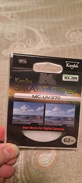 Новый фотофильтр Kenko UV MC 370 62mm — фото, Алматы