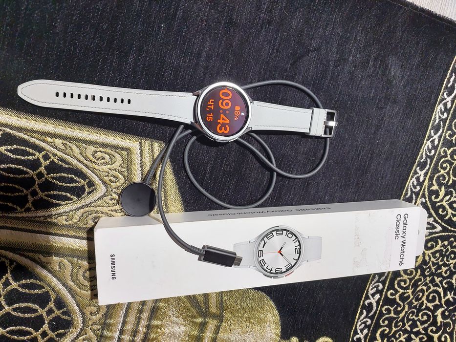 Samsung galaxy watch 6 classic 47mm — фото, Алматы