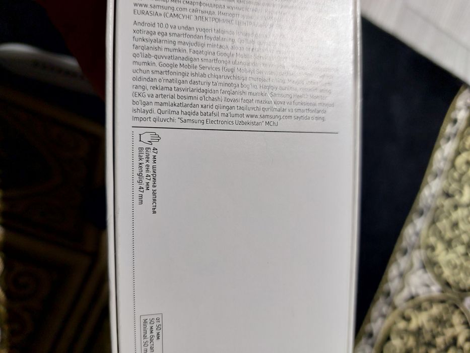 Samsung galaxy watch 6 classic 47mm — фото, Алматы