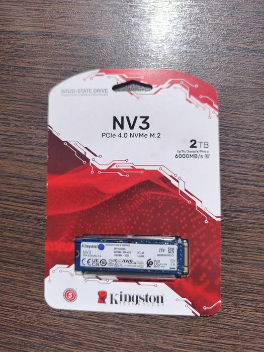 SSD NVME kingston на 2тб — фото, Алматы