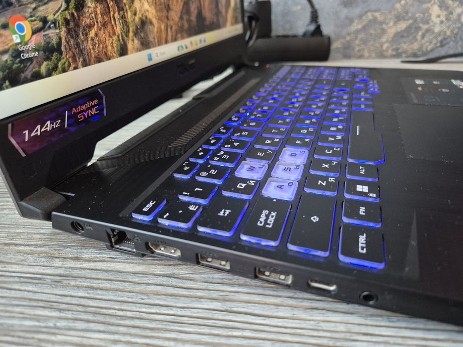 Игровой ноутбук ASUS TUF Corei5\RTX 3050\Состояние отличное — фото, Алматы