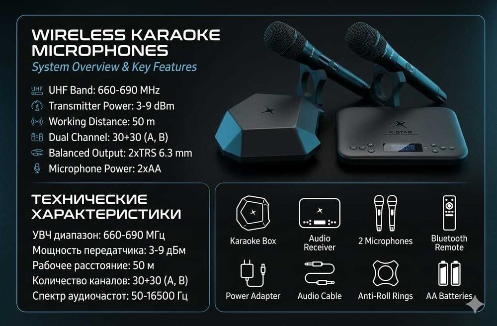 караоке-система X-STAR UHD Streaming Karaoke Box — фото, Алматы