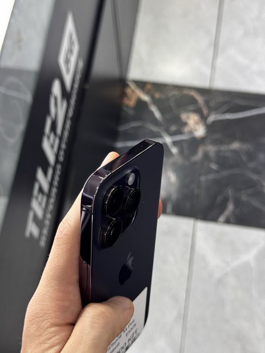 Телефон iPhone 14 Pro 256gb 100% Айфон 14 Про 256гб 100% — фото, Алматы